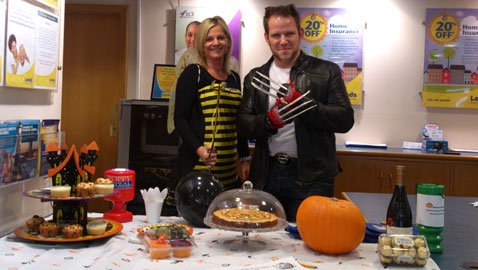 Leeds supports Children in Need at Halloween