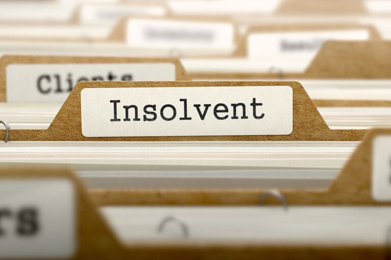 Significant fall in rate of personal insolvencies