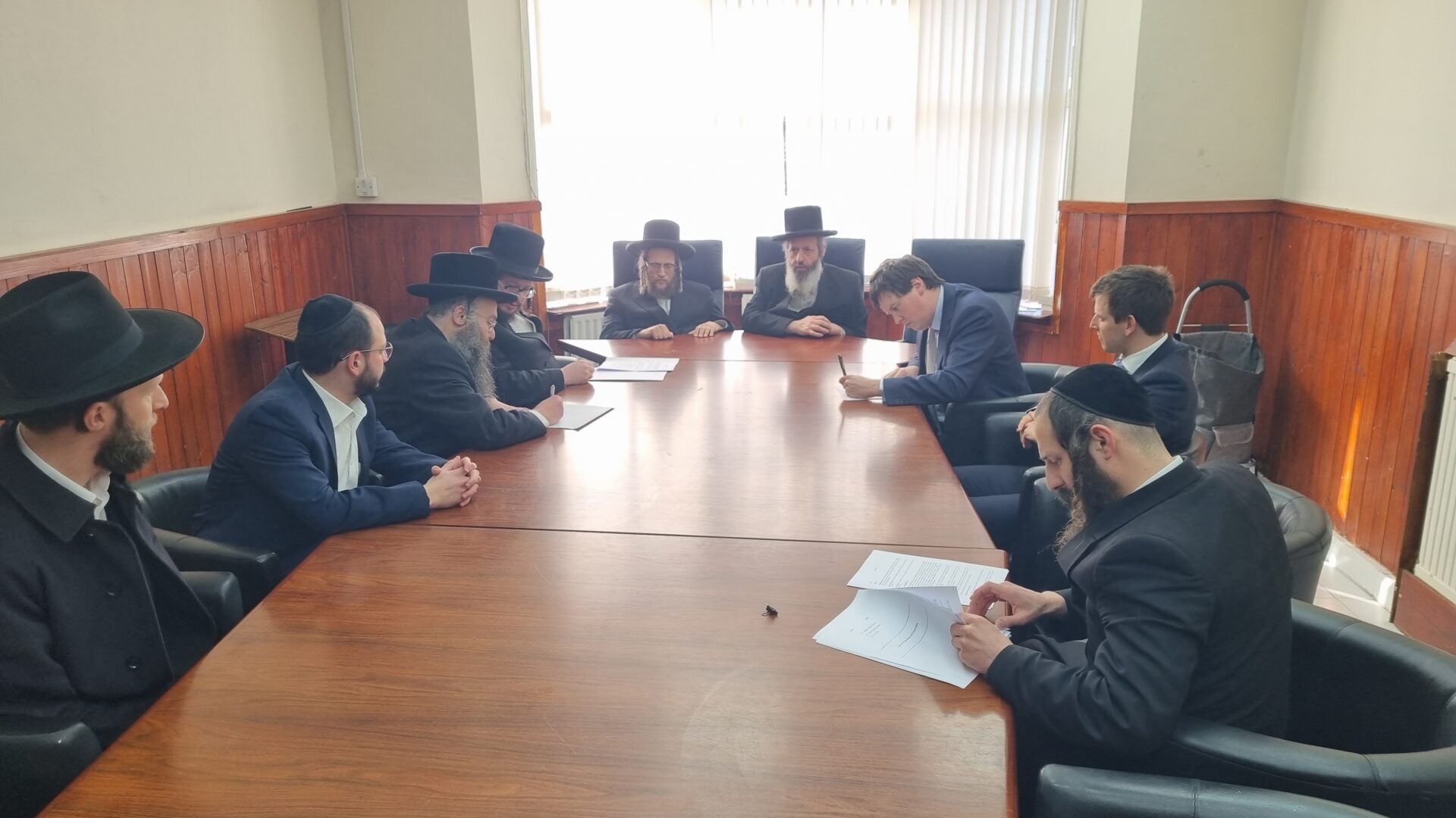 Heter Iska agreement signing for Aspen Bridging