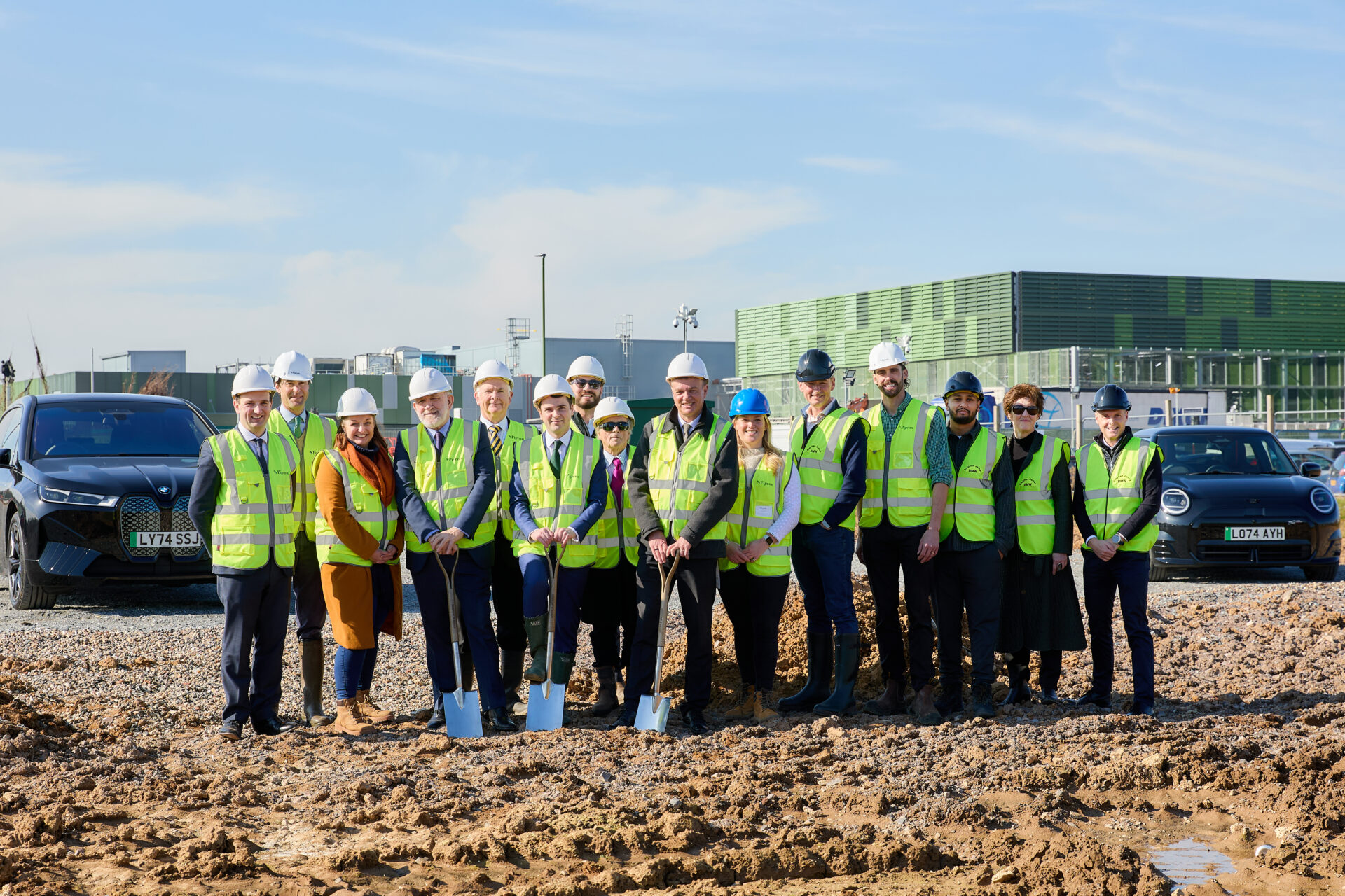 Groundbreaking ceremony for Virgin Money's first Green loan