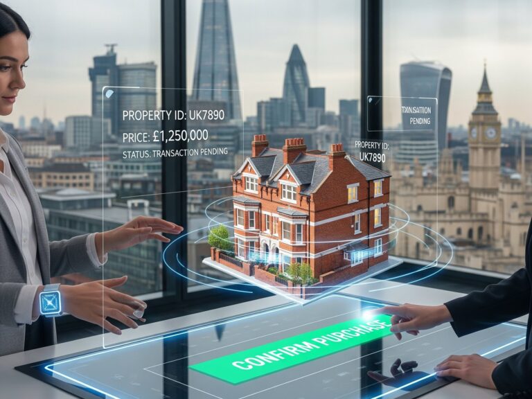 Digital property transaction