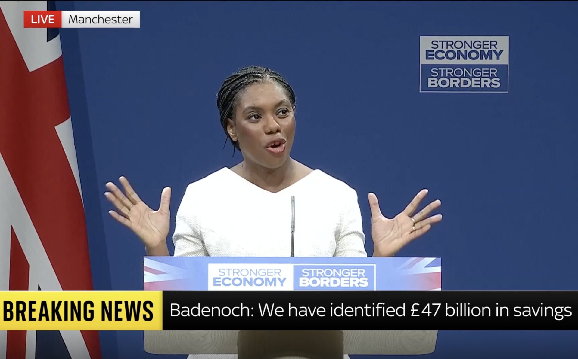 Kemi Badenoch, Sky News