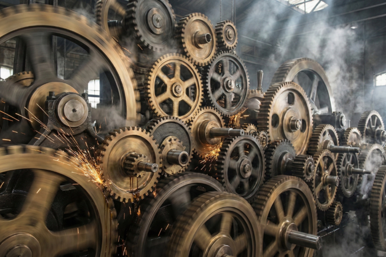Cogs in motion