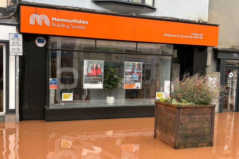 Monmouthshire flood
