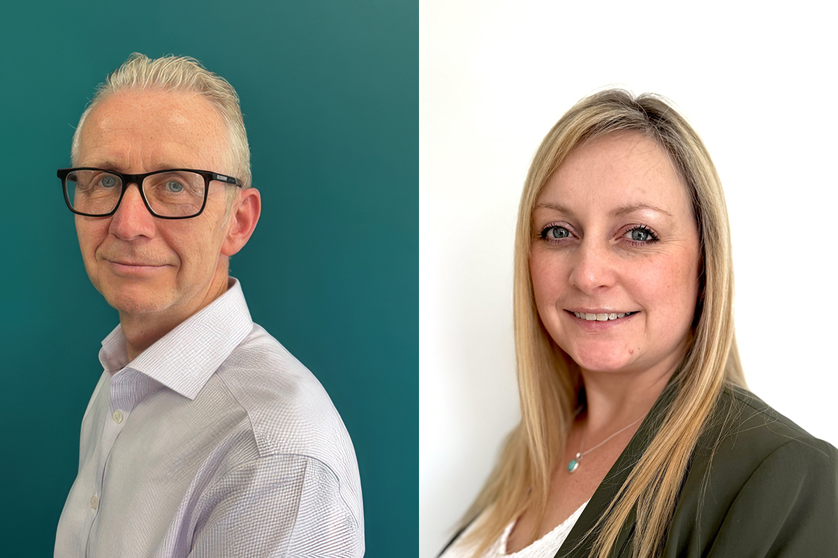 Andy Parkes and Toni Coulson