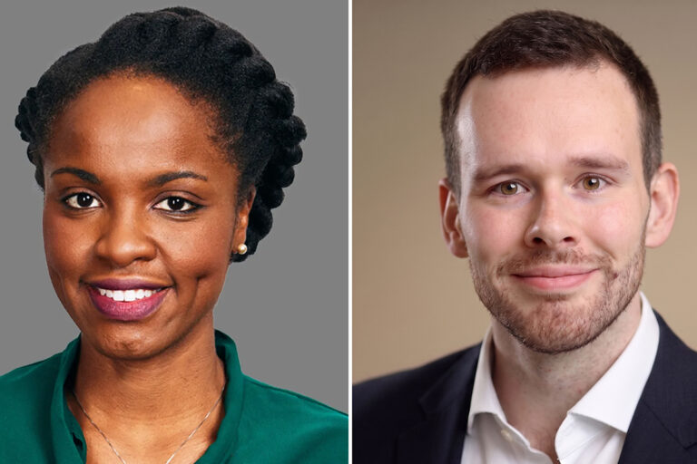 Pivotal's Nneka Orji and Charlie Crossfield