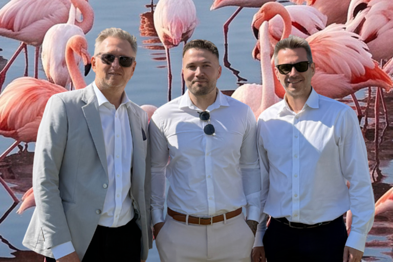 Flamingo Loans, Andre Bartlett, Declan Thomas and Chris Borwick