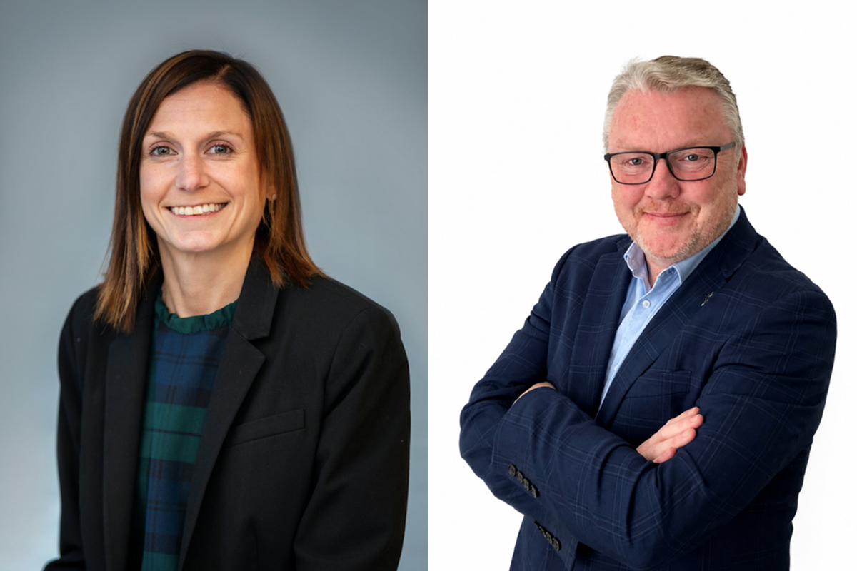 Megan Ueltschy Scheps and Leo Brooks of Broadstone Lending Advisory Services