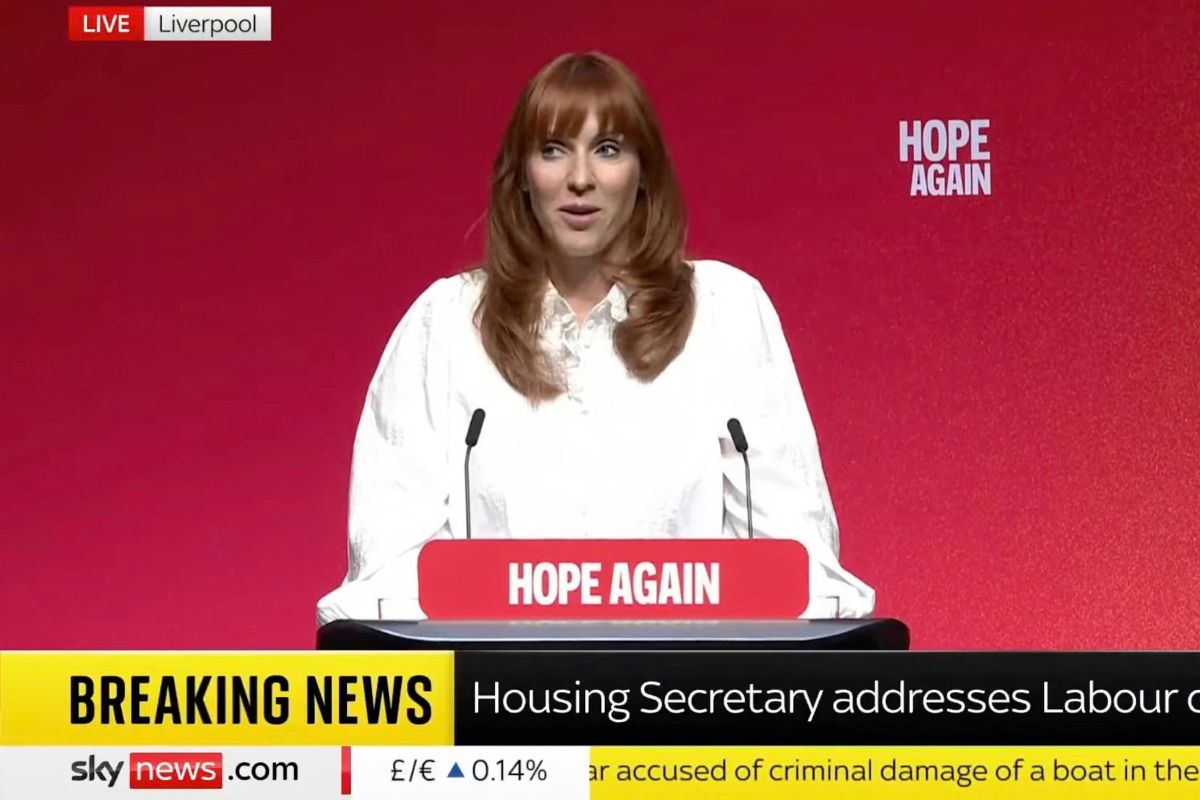 Angela Rayner, Pic credit: SkyNews.com