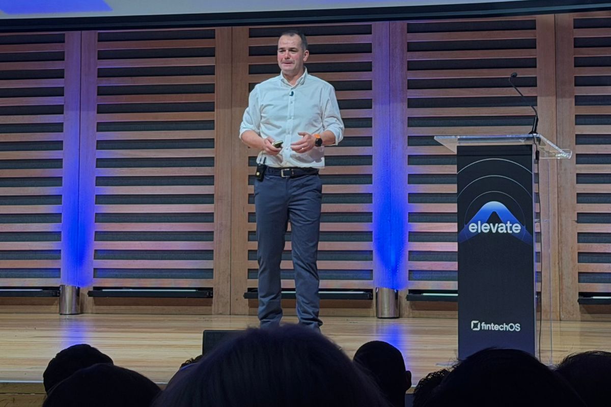 FintechOS founder and chief executive Teo Blidarus