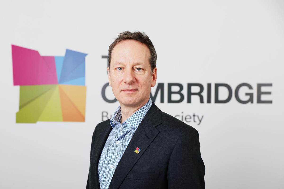 Peter Burrows, chief executive, Cambridge BS